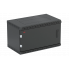 Шкаф телекоммуникационный настенный разборный черный 19”,6U(600x350), ШТ-НСр-6U-600-350-М-Ч дверь металл ССД