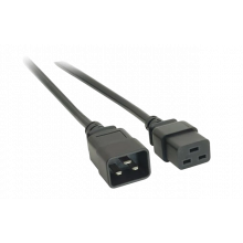 PC-C19C20-1M ITK Кабель электропитания PDU 3х1,5 1М с разъёмами С19-C20 PC-C19C20-1M ITK Кабель электропитания PDU 3х1,5 1М с разъёмами С19-C20