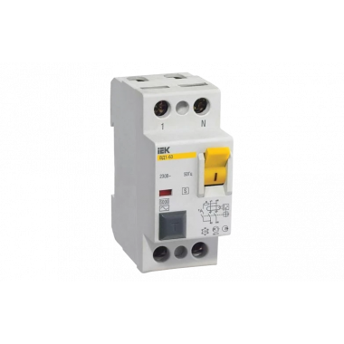 MDV10-2-063-300 УЗО ВД1-63 2Р 63А 300мА ИЭК