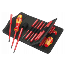 WE-059030 Kraftform Kompakt VDE 17 Universal 1 Набор насадок с 2 отвёртками-битодержателями, 17 пр. WE-059030 Kraftform Kompakt VDE 17 Universal 1 Набор насадок с 2 отвёртками-битодержателями, 17 пр.
