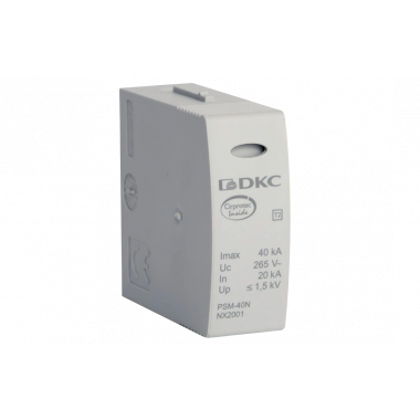 NX2001 Сменный модуль к УЗИП, класс II, N-PE, 4