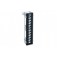 37788 Hyperline PPWBL-12 Модульная настенная патч-панель на 12 портов, для модулей Keystone Jack, с подставкой