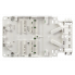 Муфта-кросс оптическая МКО-П1-М/C09-2PLC4-SC/APC-10SC-10SC/APC-2SC/APC ССД