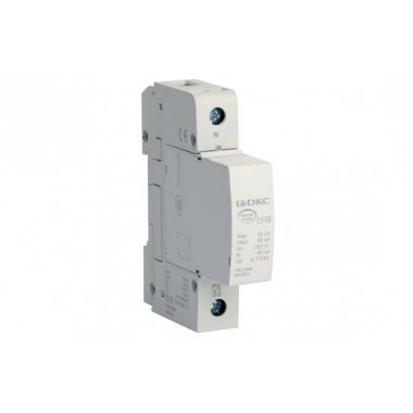 NX1213 УЗИП, класс I+II, 1-полюсный, N-PE, 50кА
