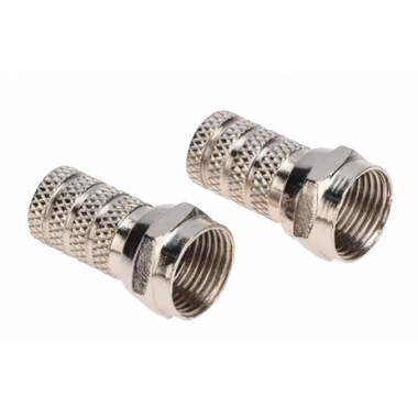 05-4002-4 F-разъем RG-59, L=19 мм,  цинк  PROconnect