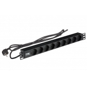 PH22-9D1-P ITK PDU 9 розеток нем. ст, 1U, шнур 2м вилка нем. ст ПВХ чер PH22-9D1-P ITK PDU 9 розеток нем. ст, 1U, шнур 2м вилка нем. ст ПВХ чер