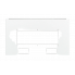 Шкаф телекоммуникационный настенный разборный 19”,9U(600x350), ШТ-НСр-9U-600-350-П дверь перфорированная ССД