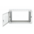Шкаф телекоммуникационный настенный разборный 19”,6U(600x450), ШТ-НСр-6U-600-450-П дверь перфорированная ССД