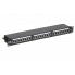 PP24-1UC6S-D05 ITK 1U патч-панель кат.6 STP, 24 порта (Dual), с кабельным органайзером
