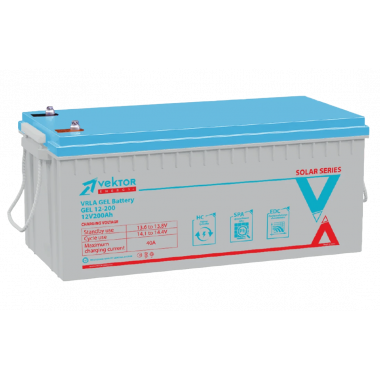 GEL 12-200	Аккумуляторная батарея Vektor GEL 12-200